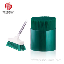 Durable PET bristle for broom